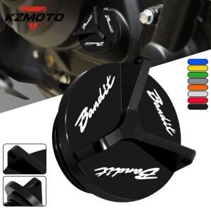 Bandit 용 새 오일 필러 캡 400 600 650 1200 바이크 오토바이 액세서리 엔진 드레인 플매트 카펫 러그 섬