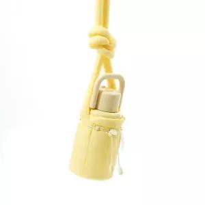 홀로홀로 원터치 밀크 보온보냉병 텀블러 파우치 가방 옐로우