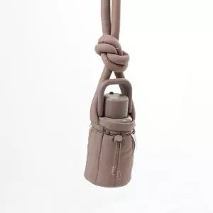 홀로홀로 원터치 밀크 보온보냉병 텀블러 파우치 가방 코코아