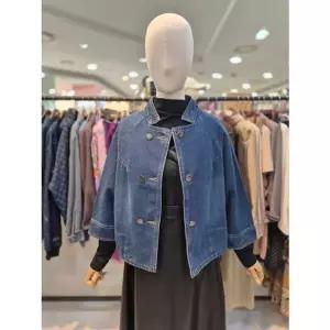 [갤러리아] (르니앤맥코이)칠부소매 케이프 데님 자켓(MM10JP074FCY)