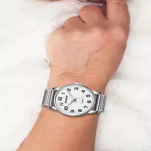 큰바늘 아날로그 손목시계 선물용 부모님 전자 마그네틱