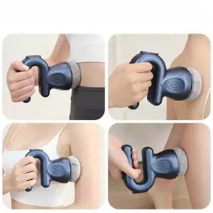 미니 무선 진동 마사지기 휴대용 소형 안마기 전신 사용