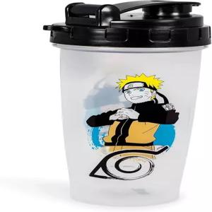 그냥 펑키 나루토 신푸덴 플라스틱 셰이커 병 쉐이크와 스무디를 위한 휴대용 블렌더 피스가 포함된 BPA