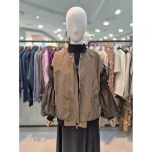 [NS홈쇼핑](르니앤맥코이)망사 퍼프소매 블루종 점퍼(MN04JP400HJY)[35734081]