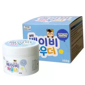 유아 땀띠 분 베이비 파우더 신생아용 아기 땀띠 분 케어 분말