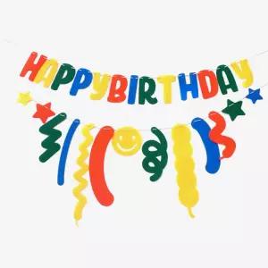 펠트 생일 가렌드 할로윈 무지개 성탄절분위기 메리크리스마스 파티용품 성탄절 연말