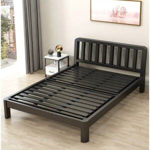 튼튼한 철제 침대 프레임 4단 침대틀 원룸 홈스테 협탁 75x180 슈퍼싱글 신혼