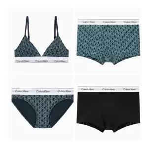 CALVIN KLEIN under wear 아이콘 코튼 트라이앵글 커플세트 QF8498AD-2QD2XM 2155568