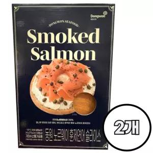 코스트코 동원 노르웨이 훈제연어 슬라이스 540gx2개 /냉동 샐러드 반찬 안주