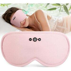 [미국배송] MUSICOZY 대나무 3D 블루투스 수면 마스크 헤드폰 초부드러운 섬유 무선 초박형 스피커 사이드 슬리퍼를 위한 이중 레이어 분리형 마스크 남성 여성을 선물