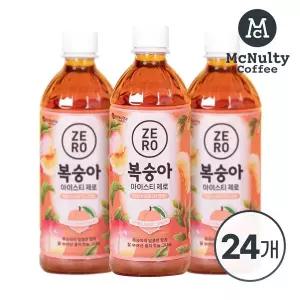 [맥널티] 복숭아 아이스티 제로 500ml 24입