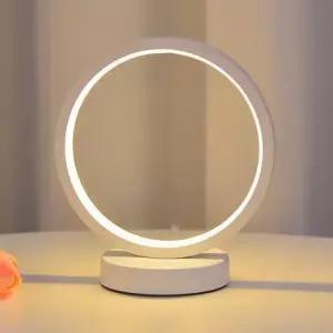 [Deco] 무드등 원형 탁상 조명 휴대용 LED