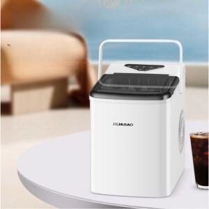 화바오 소형 자동 미니 화이트 기본형 제빙기 1 8제빙기 전방위 g 메이커