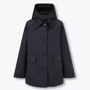 [롯데백화점]보브 패딩 후드 본딩 하프 점퍼 7156110003