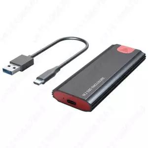 M.2 NVME NGFF SATA SSD 인클로저 케이스 2230/2242/2260/2280용 USB 3.1 인클로저에