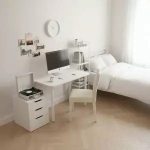 아트박스/아도라하우스 미니멀 심플 데스크 책상 1000x600