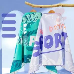 탄력스트랩 대형 비치판초 바디타올 스포츠타올 스포츠수건 비치타월