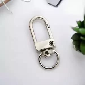 ( )D형 고리 50개 한묶음 키링 열쇠고리 키 인형 만들기 부자재