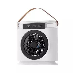 초강력 이동식 캠핑용 USB 탁상용 냉풍기 추천 얼음 소형 냉방기 200x200x80 MM