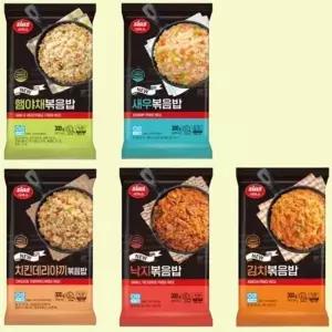 [300g x 10개] 시아스 볶음밥 (햄야채2 새우2 김치2 치킨2 낙지2)