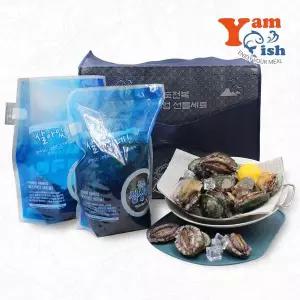 완도 활전복 선물세트 2kg (1kg 30미) 선물포장