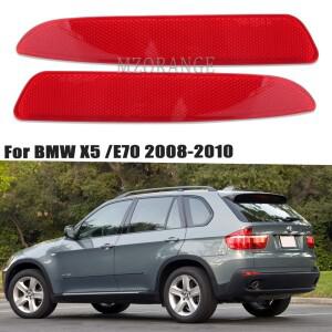 BMW 호환 X5 E70 LCI 63217158949 2006-2013 용 리어 범퍼 리플렉터 브레이크 라이트 안개 경고 턴 시그널