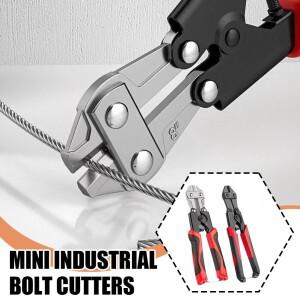 미니 소형 산업용 등급 강스틸 막대 볼트 커터 강력한 고경도 노동 절약 와이어 가위 이온 메쉬 iIon 체인