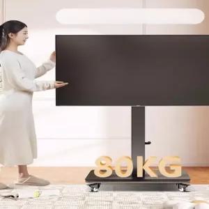 이동식 티비 거치대 전자칠판용 무빙 기능 TV스탠드형