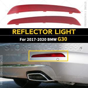 - BMW 호환 530e 540dX M550iX G30 리어 범퍼 리플렉터 라이트 63147388765