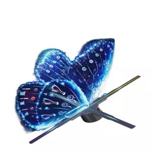 램프 3D 프로젝터 플레이어 미니 조명 홀로그램 육안