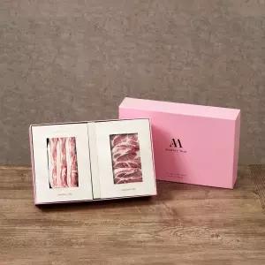 갤러리아 [어나더미트]제주 흑돼지 삼겹/목살 선물세트 2kg