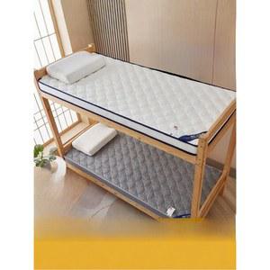 두꺼운 학생 기숙사 이층 스폰지 없음 충전 상단 처짐 프레임 현대 침대 철제 디자인 하단 매트리스 간단한