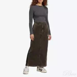 아디다스 KE5032 맥시 스커트 블랙