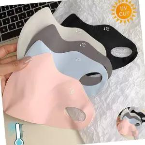 여름 자외선 아이스 쿨링 마스크 자외선차단 골프 새부리형