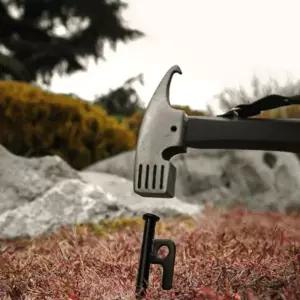 그립감 헤머 다용도 헤드 망치 캠핑 높은 강도 탄소강