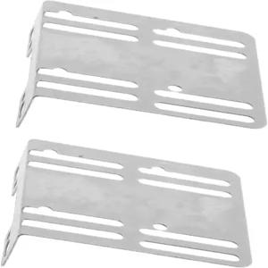 자동차 스테레오 설치용 Uonlytech 2pcs 언 브래킷 키트 안전한 헤드보드 장착 호환 내비게이션