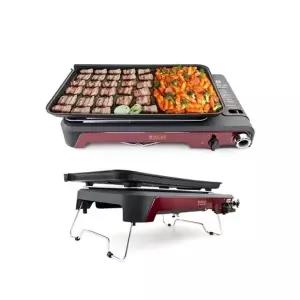 ( )루미나D 대형 캠핑 가정용 와이드 가스그릴 바베큐 삼겹살불판