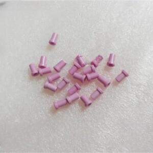 섬유 기계용 산업용 세라믹 스레드 가이드 20개 - 도마그네틱 구멍 6×12×3mmOD6ID3H12