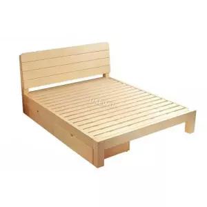 원목 평상 침대 프레임 킹 원형 저상형 퀸 30CM 깔판 서랍 1350X1900M 매트리스