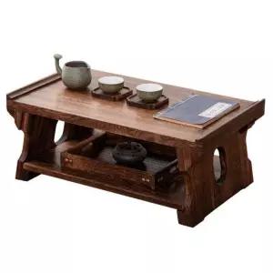 원목 접이식 다도 탁상 독서 다과상 좌식 테이블
