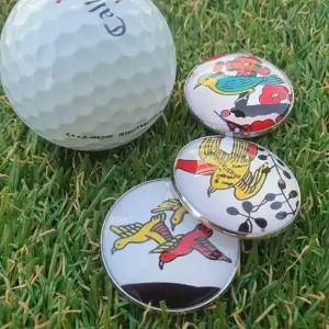 고도리 볼마커+자석클립 라운딩 필드용품 골프 악세사리 개별포장