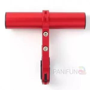 자전거익스텐더 10cm 레드 킥보드핸들바 자전거핸들거치대 자전거핸들연장봉 자전거보조핸들 자전거멀티거