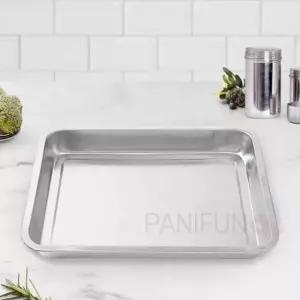 스텐사각트레이 40x30x4.5 스텐사각쟁반 스테인리스사각트레이 업소쟁반 식당쟁반 업소용사각쟁반