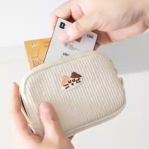 로마네 Brunch Brother 모그리 코듀로이 카드지갑