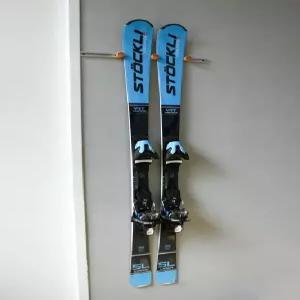 스노우보드 스키 플레이트 벽걸이 스키랙  실내 진열대 선반