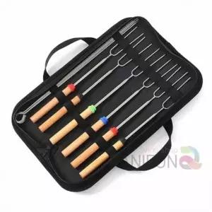 캠핑 마시멜로꼬치 10p BBQ꼬치 바베큐꼬치 캠핑요리꼬치 소세지꼬챙이 캠핑꼬치