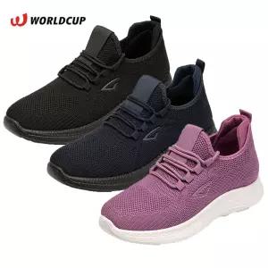 월드컵 남여공용 니트 밴딩 슬립온 운동화 경량 워킹화 통기성 데일리 스니커즈화 아르코