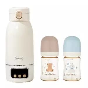 무선포트 분유 보온병 젖병 150ml 휴대용 세트