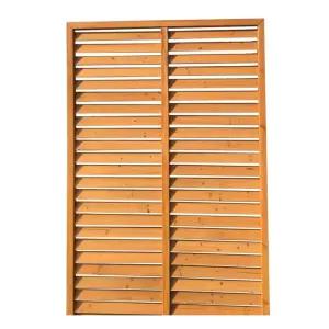 펜스 원목 야외 정원 테라스 파티션 간살 대형 벽