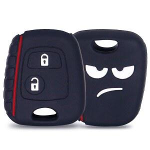차키케이스 원격 커버 케이스 실리콘 스킨 시트로엥 C1 C2 C3 C4 Xsara Picasso 푸조 107 206 207 306 307 407 Toyota Aygo